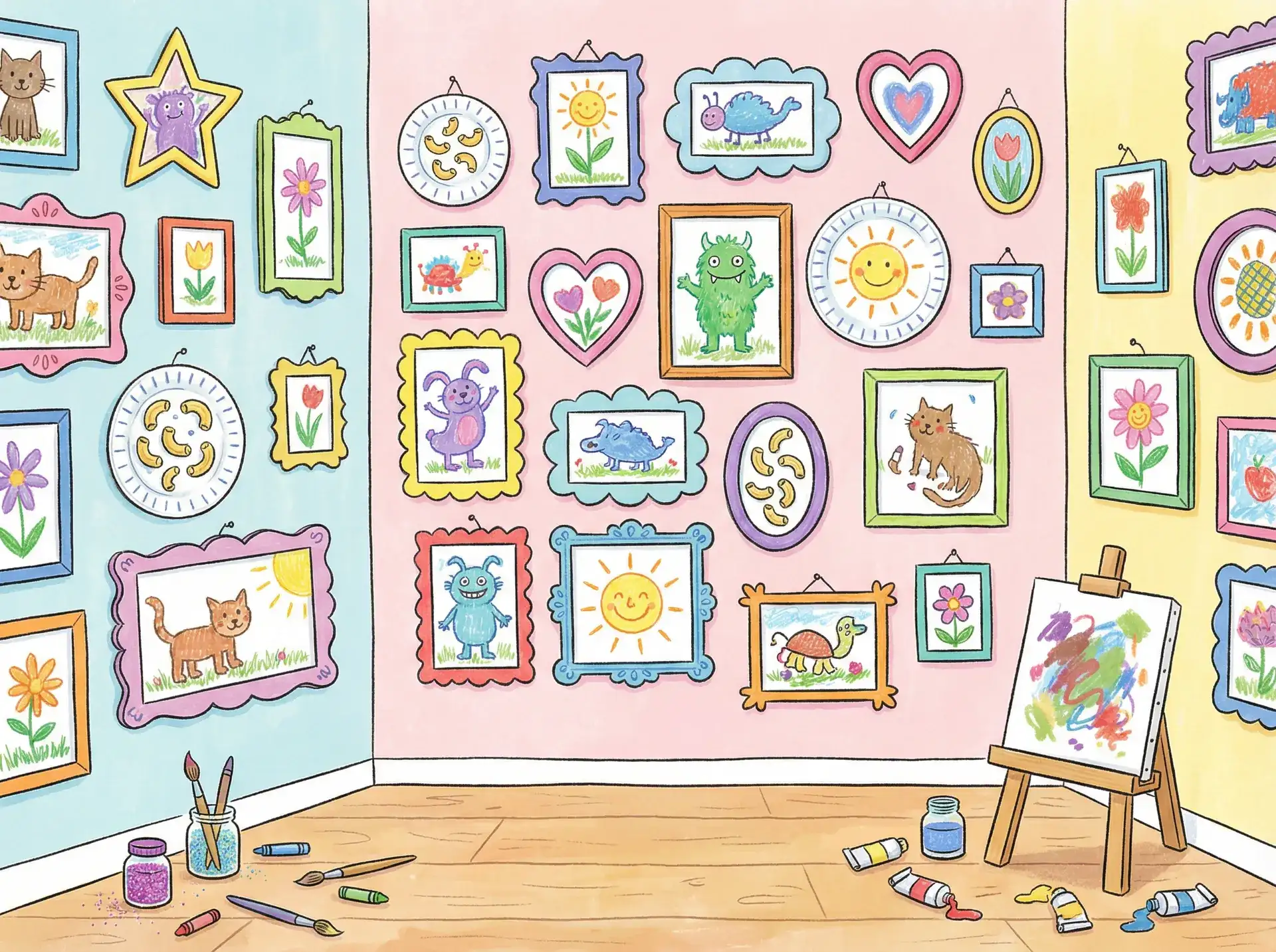 小朋友的彩色画作 - 欧美日韩电影第一区在线中文 创意展示
